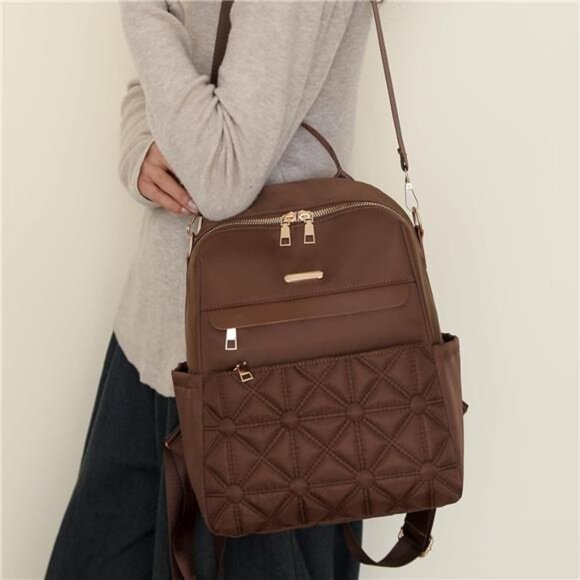 Womens Backpack Purse Waterproof Nylon Designer Ladies Casual main image 5